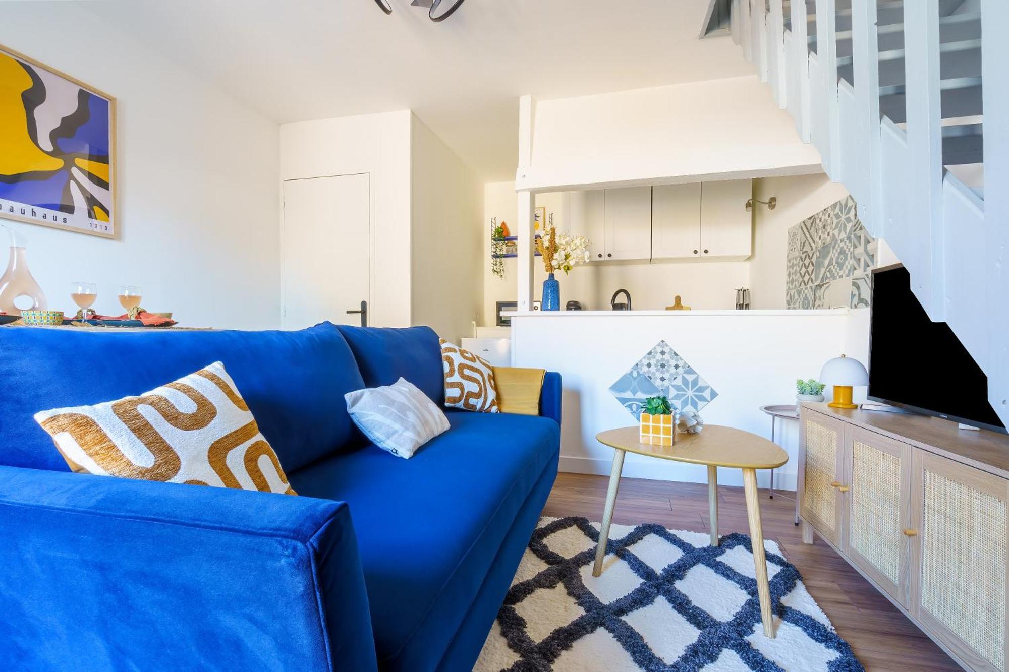 Maisonnette Bleu Horizon Avec Jardin - 2Min Gare - Serenito Homes Saint-Just-en-Chaussee Екстер'єр фото